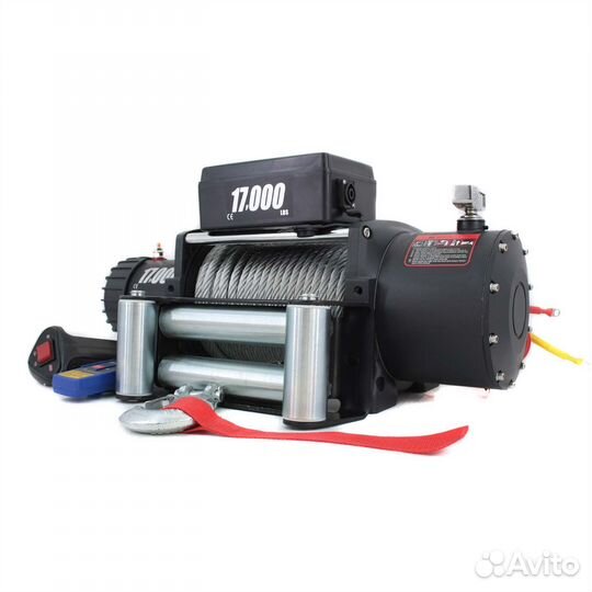 Лебёдка Electric Winch Grizzly 17000. 12 в