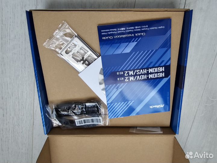 Материнская плата lga 1200 asrock h610m-m2