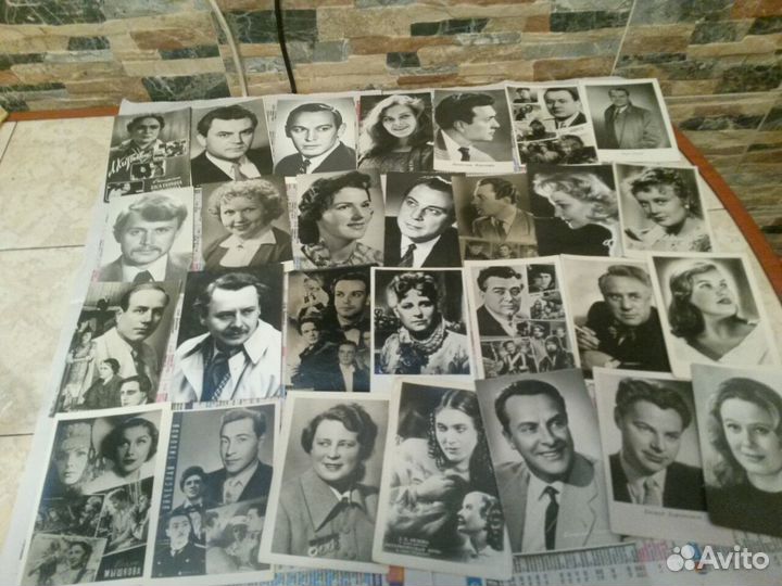 Открытки с артистами
