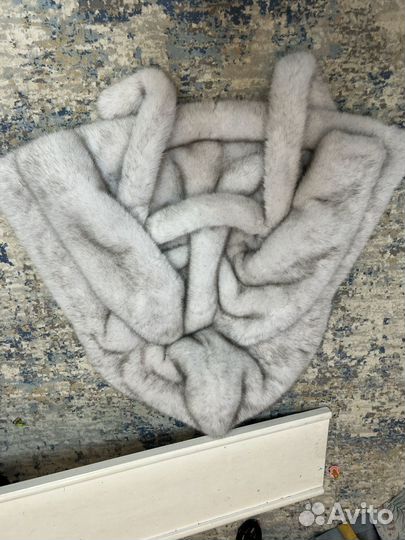 Шуба новая эко мех под песец люкс