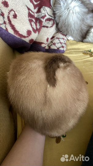 Шапка норковая женская