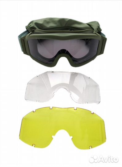 Очки тактические противоосколачные баллистические