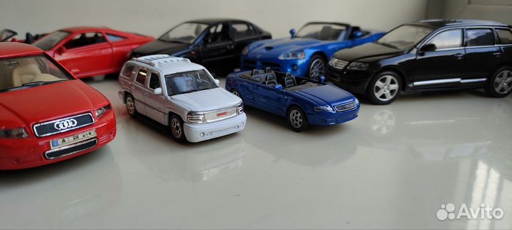 Модели автомобилей 1 24