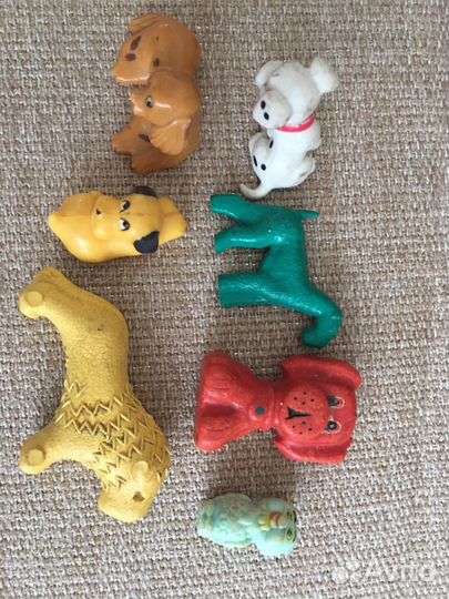 Игрушки из киндера 90х