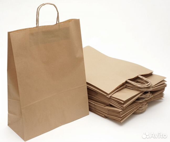 Пакеты бумажные крафт