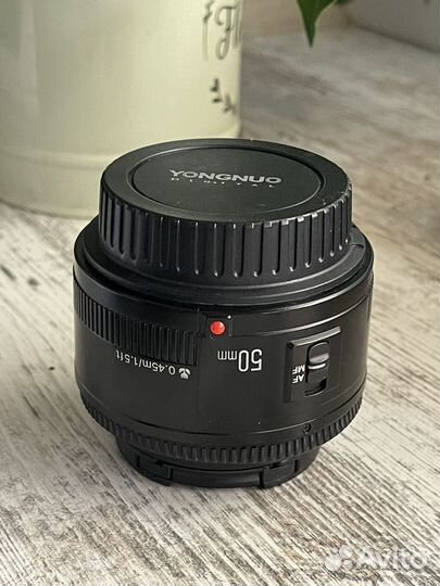 Объектив yongnuo 50mm f1 8