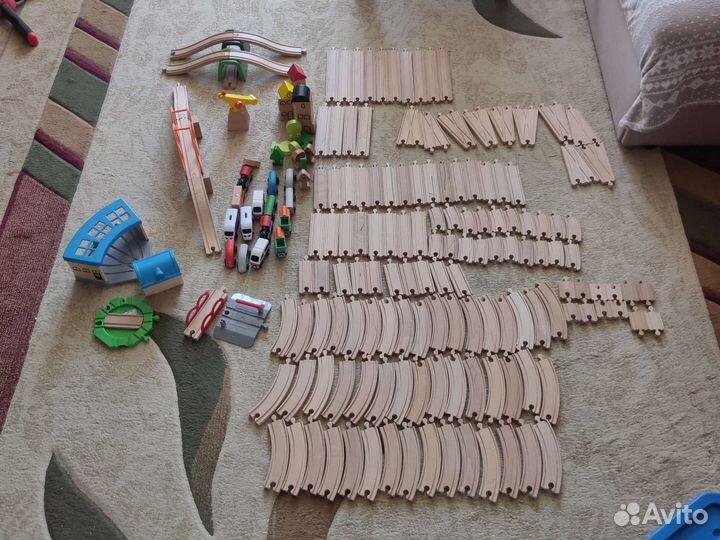 Деревянная железная дорога Икеа