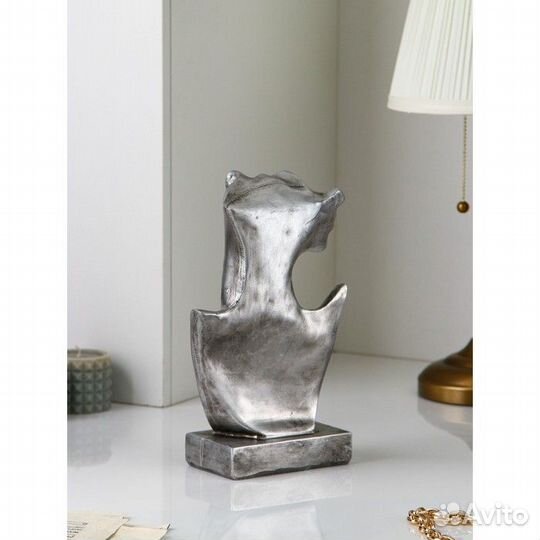 Бюст для украшений, 30 см, серебро, Иран, 1 сорт