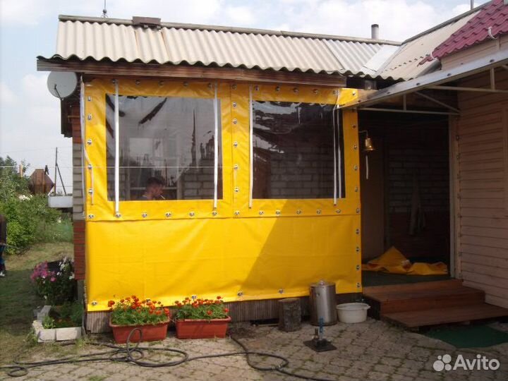 Тентовое покрытие на беседки /веранды