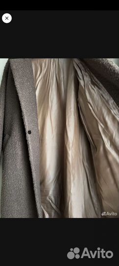 Пальто демисезонное оверсайз