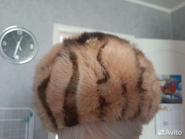 Берет женский норковый