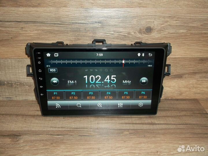 Магнитола Android Toyota Corolla 150
