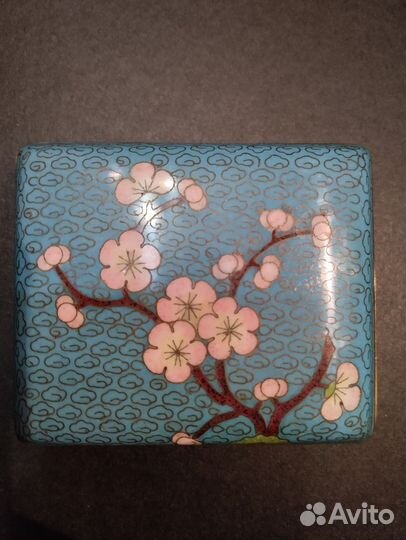 Шкатулка клуазоне Китай