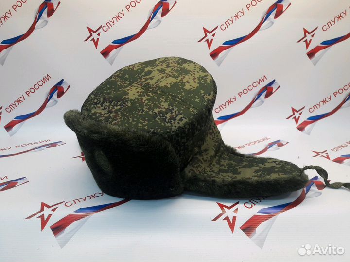 Шапка формованная зеленая цифра вкпо