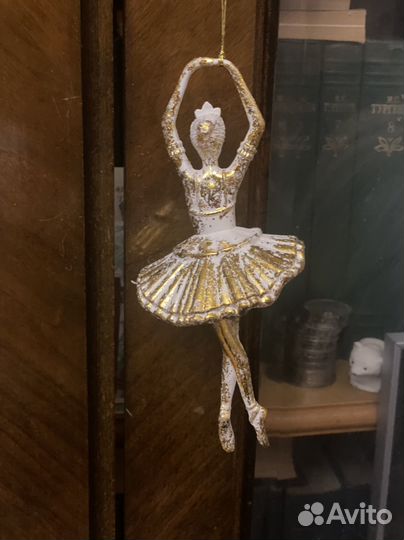 Новогодние елочные игрушки ангелочки 9см