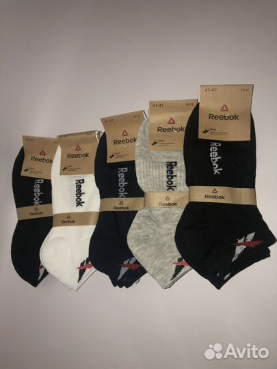 Носки reebok мужские 10 пар