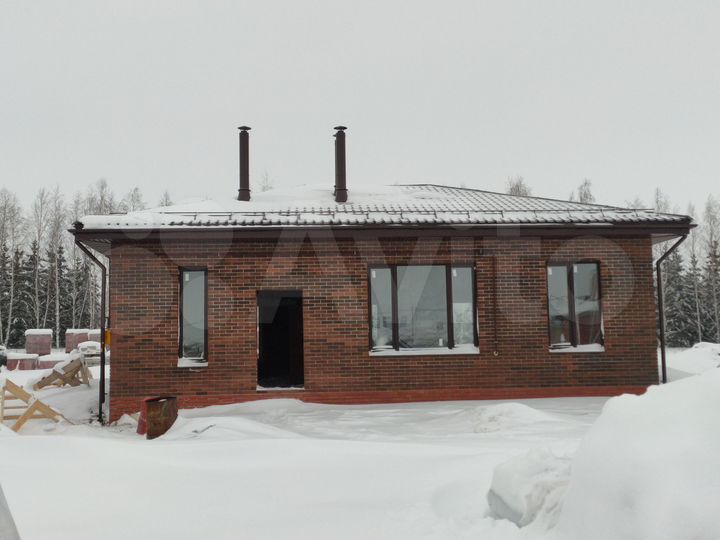 Коттедж 123 м² на участке 8 сот.