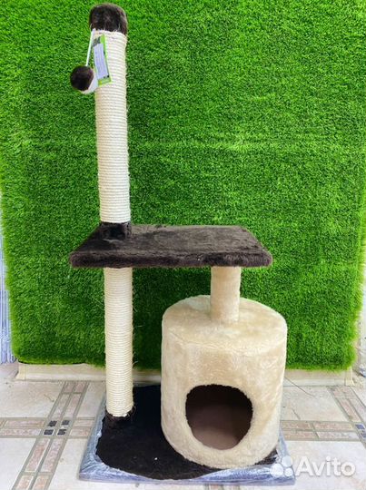 Когтеточки, лежанки и домики для кошек и собак