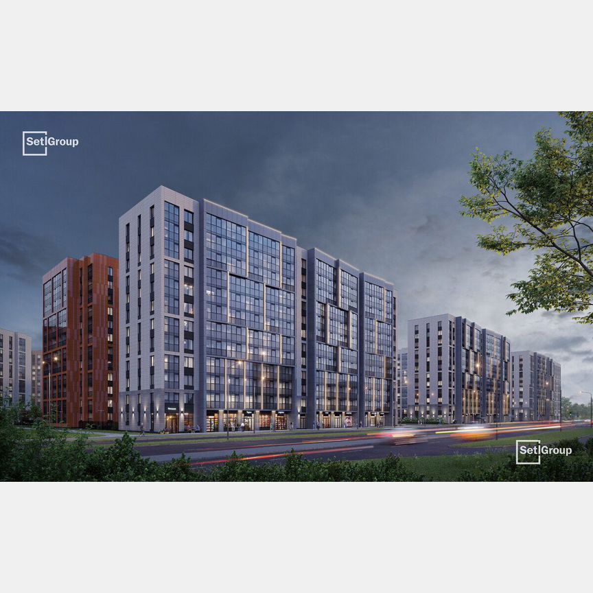 1-к. квартира, 36,6 м², 8/12 эт.