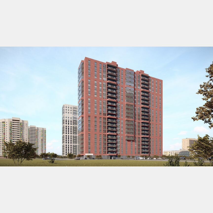 1-к. квартира, 31,9 м², 19/22 эт.