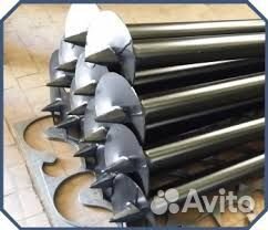 Винтовые сваи производство монтаж 57, 76, 89, 108