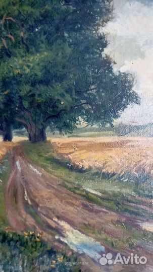 Картина маслом на холсте пейзаж