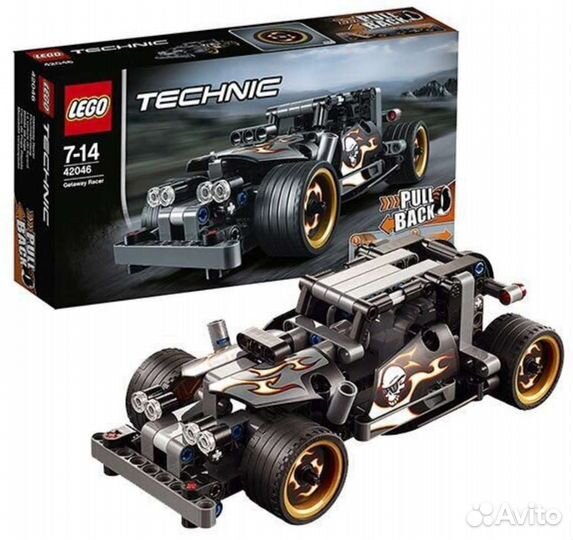 Lego technic гоночная машина