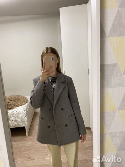 Пиджак женский теплый