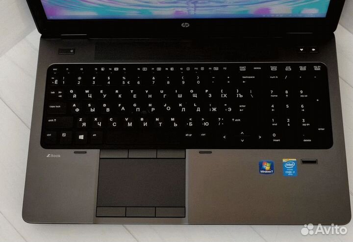 2 видеокарты i7 Ноутбук Мощный Игровой Hp Zbook