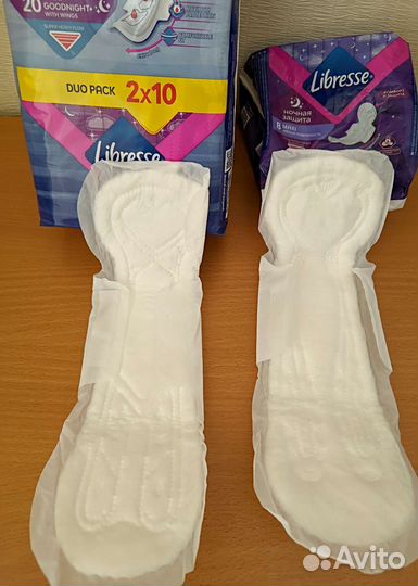 Прокладки Либресс Libresse maxi goodnight+