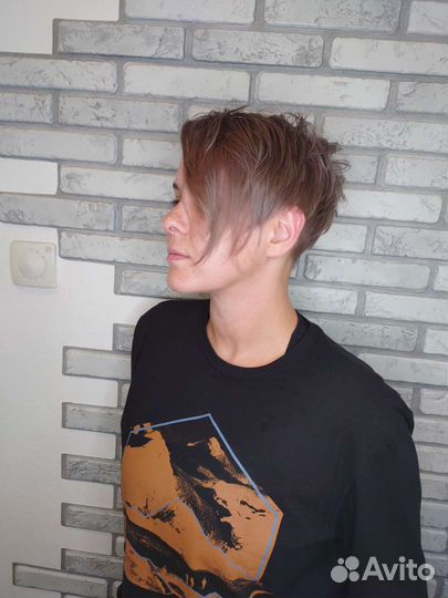 Короткие женские стрижки.Пикси андеркат боб маллет