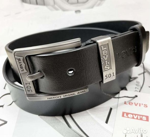 Мужской ремень levis