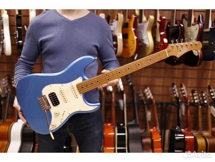 JET JS-400 LPB - электрогитара, цвет синий