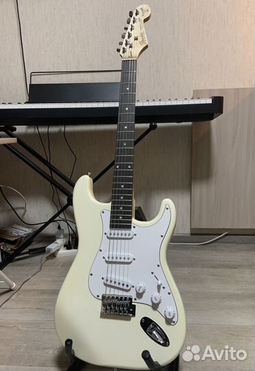 Fender stratocaster SSS Olympic White (Custom)