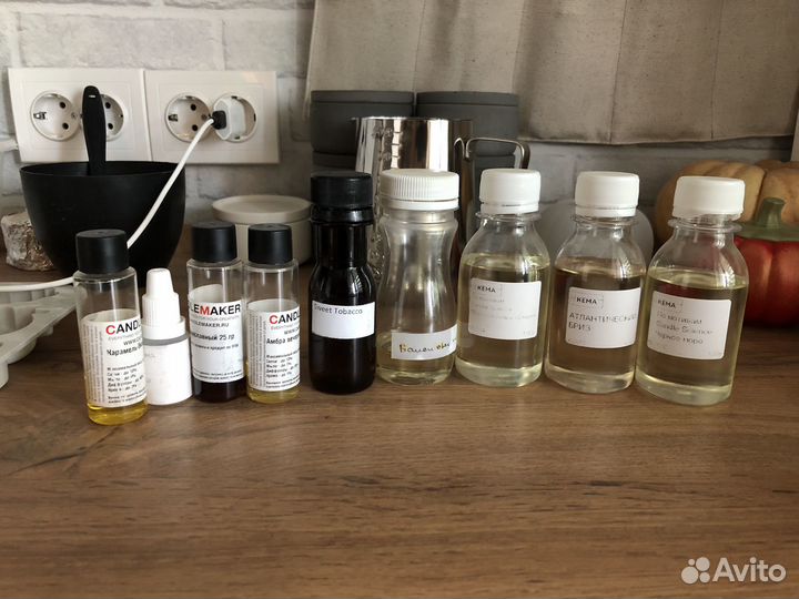 Ароматические масла для свечей отдушки