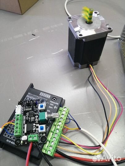 Драйвер шагового двигателя B1206