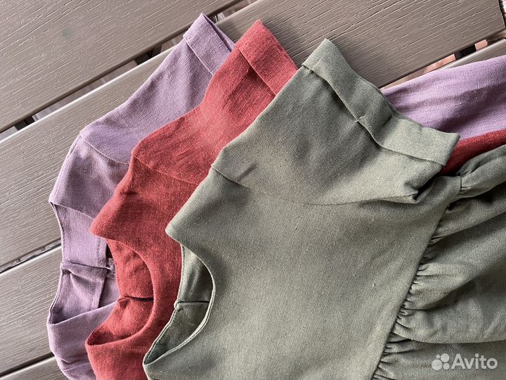 Платье для девочки зеленое