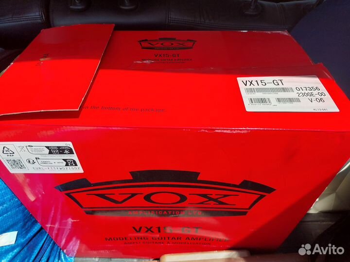 Комбо усилитель Vox VX15-GT