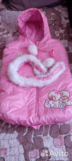 Конверт зимний и комбинезон -весна, осень