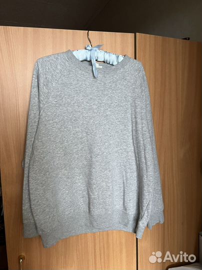 Свитшот женский H&M серый размер S