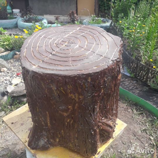 Пенек декоративный