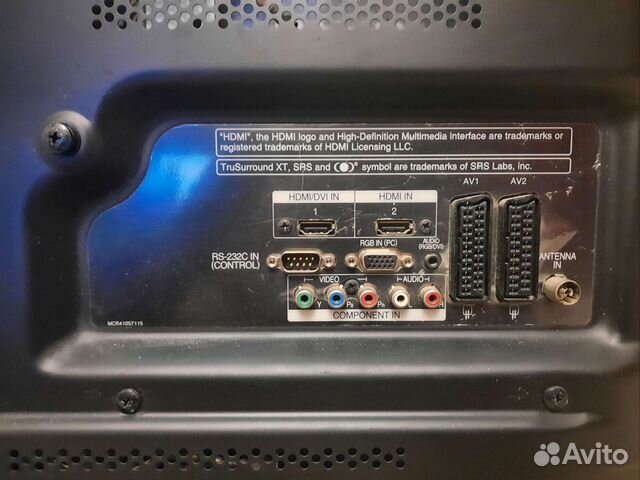 Телевизор lg 42 PG200R под ремонт или на запчасти