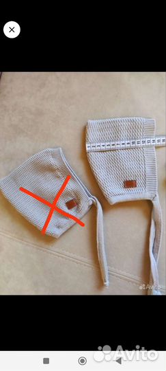 Детские шапочки loom на 3-6 мес