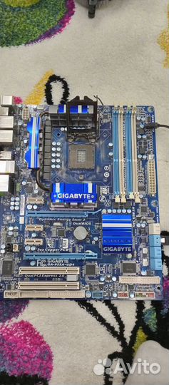 Мат. плата и процессор