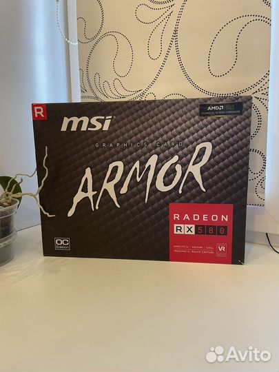 Видеокарта RX 580 8gb MSI