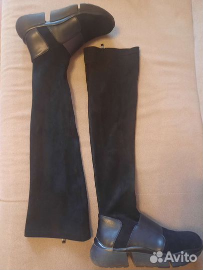 Сапоги ботфорты