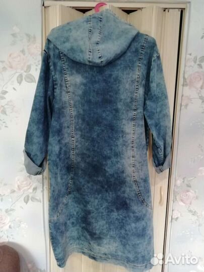 Кардиган джинсовый