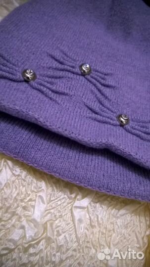 Шапка и шарфик новые