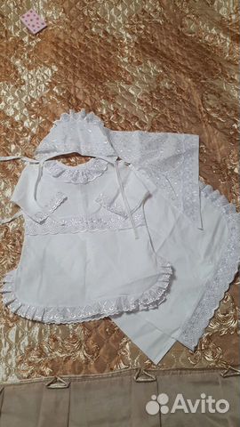 Крестильный набор для девочки