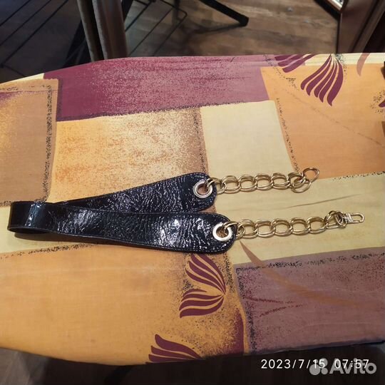 Пояс кожа Италия